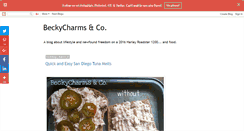 Desktop Screenshot of beckycharms.com